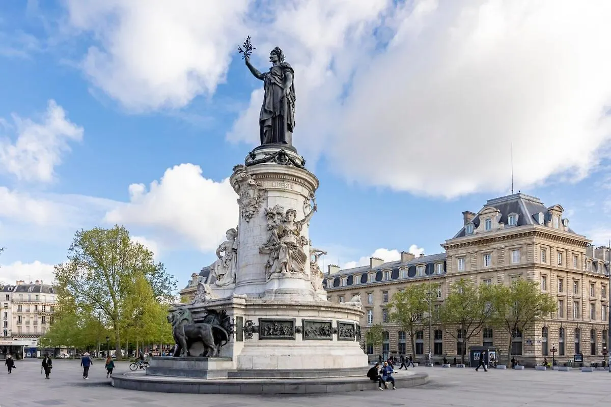 A11#Republiquemarais1Bedroomparis03Ac アパート パリ